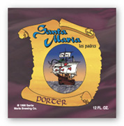 Santa Mari Brewing Porter label image