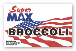 Bonipak Super Max Brocolli label image