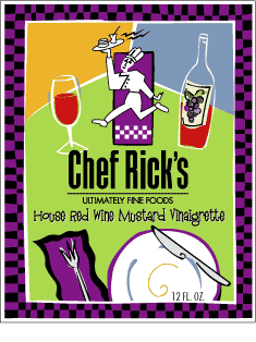 Chef Rick's Vinaigrette label image