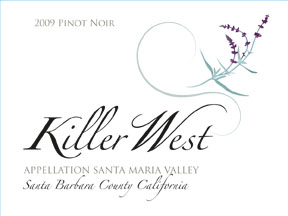 Killer West 2009 Pinot Noir label image