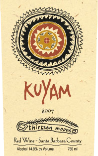 Kuyam 13 Moons label image